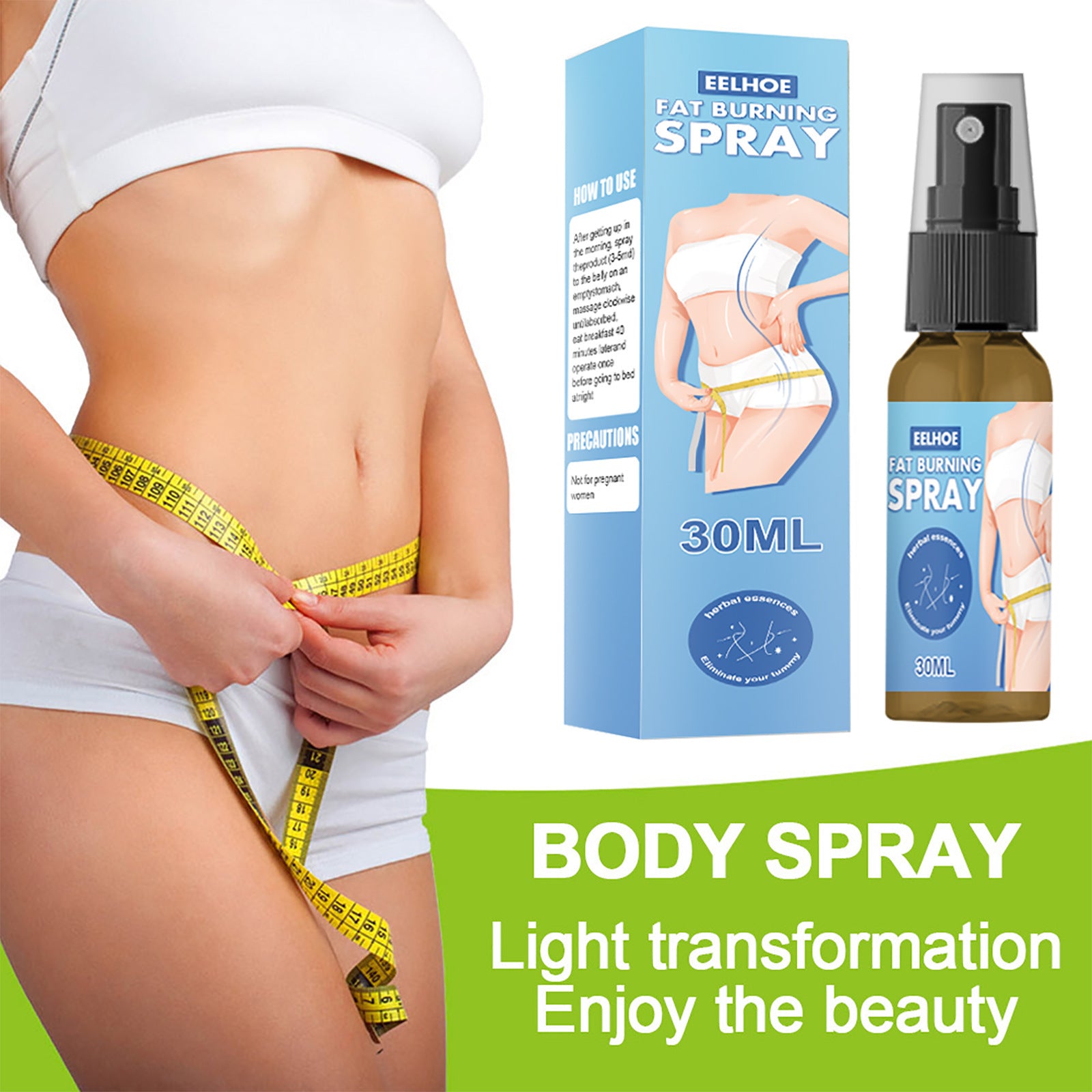 Full Body Qu Fat Slimming Body Shaping Spray Full Body Qu Fat Slimming Body Shaping Spray